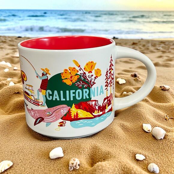 Starbucks CALIFORNIA 2024 Discovery Series 14oz Coffee Mug Collector NWT/BOX - Picture 1 of 8